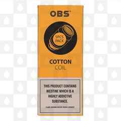 OBS Cube Mini Cotton Coils, Ohms: S1 Mesh 0.6 Ohm