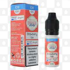 Strawberry Ice by Dinner Lady 50/50 E Liquid | 10ml Bottles, Strength & Size: 12mg • 10ml