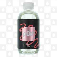 Strawberry Milk by Pud | Joe's Juice E Liquid | 100ml & 200ml Short Fill, Strength & Size: 0mg • 200ml (240ml Bottle)