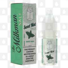 Sweet Mint Salt by The Milkman E Liquid | 10ml Bottles, Nicotine Strength: NS 20mg, Size: 10ml (1x10ml)