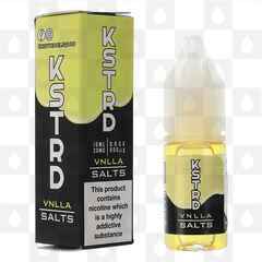 Vanilla Custard Salts by KSTRD E Liquid | 10ml Bottles, Nicotine Strength: NS 20mg, Size: 10ml (1x10ml)