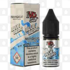 Blueberg Burst by IVG Salt E Liquid | 10ml Bottles, Nicotine Strength: NS 20mg, Size: 10ml (1x10ml)