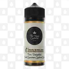 Cinnamon Custard by The Kings Custard | 100ml Shortfill, Size: 100ml (120ml Bottle)