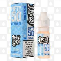 Menthol by Doozy Fifty/50 E Liquid | 10ml Bottles, Nicotine Strength: 3mg, Size: 10ml (1x10ml)