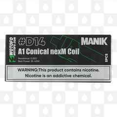 Wotofo Manik Coils, Ohms: Manik Coil D14 A1 nexM (35-40w)