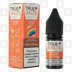 Rainbow Drops by True Salts E Liquid | 10ml Bottles, Nicotine Strength: NS 10mg, Size: 10ml