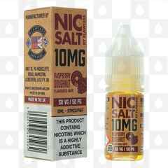 Raspberry Doughnut | Nic Salt by Flawless E Liquid | 10ml Bottles, Nicotine Strength: NS 20mg, Size: 10ml
