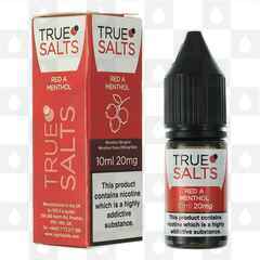 Red A Menthol by True Salts E Liquid | 10ml Bottles, Nicotine Strength: NS 10mg, Size: 10ml