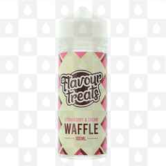 Strawberry & Cream Waffle by Flavour Treats E Liquid | 100ml Short Fill