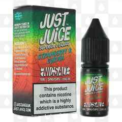 Strawberry & Curuba Nic Salt by Just Juice E Liquid | 10ml Bottles, Nicotine Strength: NS 5mg, Size: 10ml (1x10ml)