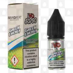 Green Energy 50/50 by IVG E Liquid | 10ml Bottles, Strength & Size: 18mg • 10ml