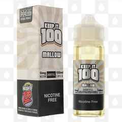 Mallow by KEEP IT 100 E Liquid | 100ml Short Fill, Size: 100ml (120ml Bottle)