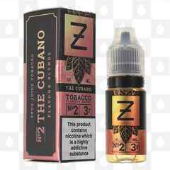 No2 | The Cubano Tobacco by Zeus Juice E Liquid | 10ml Bottles, Strength & Size: 03mg • 10ml