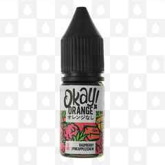 Raspberry Pineapple Chew Nic Salt by Okay! Orange E Liquid | 10ml Bottles, Strength & Size: 05mg • 10ml