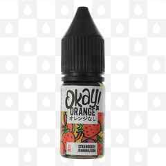 Strawberry Banana Bubblegum Nic Salt by Okay! Orange E Liquid | 10ml Bottles, Strength & Size: 10mg • 10ml