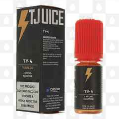 TY-4 by T-Juice E Liquid | 10ml Bottles, Nicotine Strength: 18mg, Size: 10ml (1x10ml)