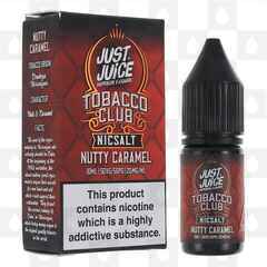 Nutty Caramel Tobacco Nic Salt by Just Juice E Liquid | 10ml Bottles, Strength & Size: 05mg • 10ml