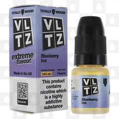Blueberry Ice by VLTZ E Liquid | 10ml Bottles, Strength & Size: 00mg • 10ml