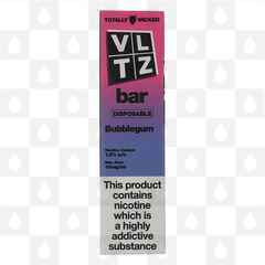 Bubblegum VLTZ Bar 16mg | Disposable Vapes