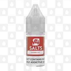 Cherry Ice by V4 Salts E Liquid | 10ml Bottles, Nicotine Strength: NS 10mg, Size: 10ml (1x10ml)