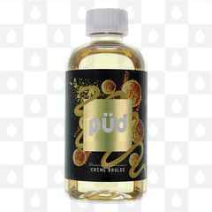 Creme Brulee by Pud | Joe's Juice E Liquid | 100ml & 200ml Short Fill, Strength & Size: 0mg • 200ml (240ml Bottle)