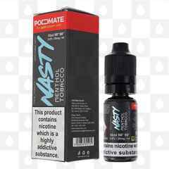 Menthol Tobacco by Nasty PodMate E Liquid | 10ml Nic Salt, Strength & Size: 20mg • 10ml