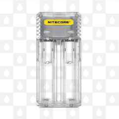 Nitecore Q2 Charger, Selected Colour: Clear