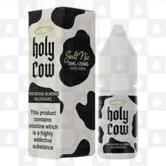 Pistachio Almond Milkshake Salt Nic by Holy Cow E Liquid | 10ml Bottles, Strength & Size: 10mg • 10ml