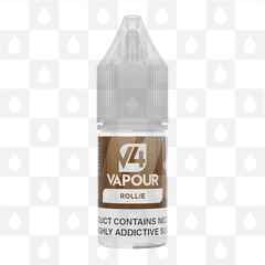 Rollie by V4 V4POUR E Liquid | 10ml Bottles, Nicotine Strength: 6mg, Size: 10ml (1x10ml)