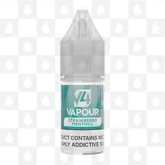 Strawberry Menthol by V4 V4POUR E Liquid | 10ml Bottles, Strength & Size: 18mg • 10ml