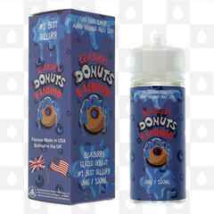 Blueberry Donut by Donuts E Liquid | 100ml Short Fill, Strength & Size: 0mg • 100ml (120ml Bottle)