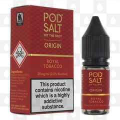 Royal Tobacco | Origin by Pod Salt E Liquid | Nic Salt, Strength & Size: 11mg • 10ml
