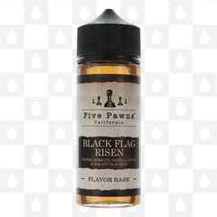 Black Flag Risen by Five Pawns E Liquid | 100ml Short Fill, Strength & Size: 0mg • 100ml (120ml Bottle)