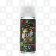 Hakuna by Twelve Monkeys Vapor Co E Liquid | 50ml & 100ml Short Fill, Strength & Size: 0mg • 100ml (120ml Bottle)