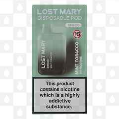 Mint Tobacco by Lost Mary BM600 20mg | Disposable Vapes