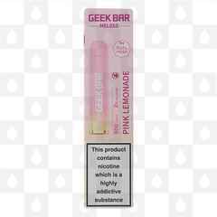 Pink Lemonade Geek Bar Meloso 600 | 20mg | Disposable Vapes
