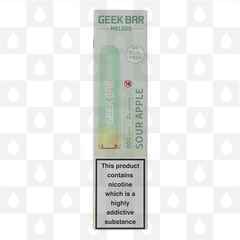 Sour Apple Geek Bar Meloso 600 | 20mg | Disposable Vapes