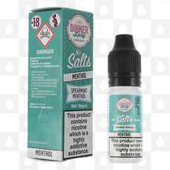 Spearmint Menthol Nic Salt 50/50 by Dinner Lady E Liquid | 10ml Bottles, Strength & Size: 20mg • 10ml