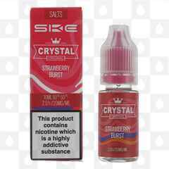 Strawberry Burst SKE Crystal Original E Liquid V2 | 10ml Nic Salt, Strength & Size: 10mg • 10ml - V1