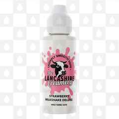 Strawberry Milkshake Deluxe by The Lancashire Creamery E Liquid | 100ml Short Fill