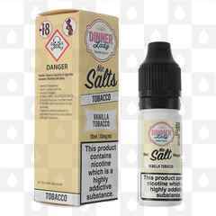 Vanilla Tobacco Nic Salt 50/50 by Dinner Lady E Liquid | 10ml Bottles, Strength & Size: 10mg • 10ml