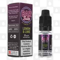 Lemon & Lime | Bar Salts by Vampire Vape E Liquid | Nic Salt, Strength & Size: 20mg • 10ml