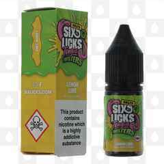 Lemon Lime | Tongue Twisters by Six Licks E Liquid | Nic Salt, Strength & Size: 20mg • 10ml
