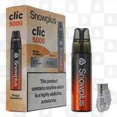 Mango Strawberry | Snowplus Clic 12ml 5000 Puff 20mg | Disposable Vapes
