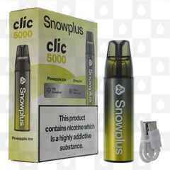 Pineapple Ice | Snowplus Clic 12ml 5000 Puff 20mg | Disposable Vapes