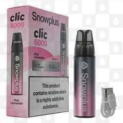 Pink Lemonade | Snowplus Clic 12ml 5000 Puff 20mg | Disposable Vapes
