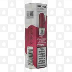 Strawberry Cherry Raspberry by Bar Juice 5000 E Liquid | 10ml Salt Nic, Strength & Size: 20mg • 10ml