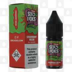 Strawberry Melon | Tongue Twisters by Six Licks E Liquid | Nic Salt, Strength & Size: 20mg • 10ml