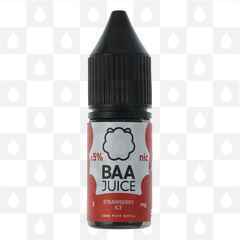 Strawberry Ice Nic Salt by Baa Juice E Liquid | 10ml Bottles, Strength & Size: 20mg • 10ml