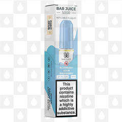 Blueberry Sour Raspberry by Bar Juice 5000 E Liquid | Nic Salt, Strength & Size: 10mg • 10ml